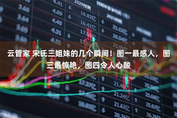 云管家 宋氏三姐妹的几个瞬间！图一最感人，图三最惊艳，图四令人心酸